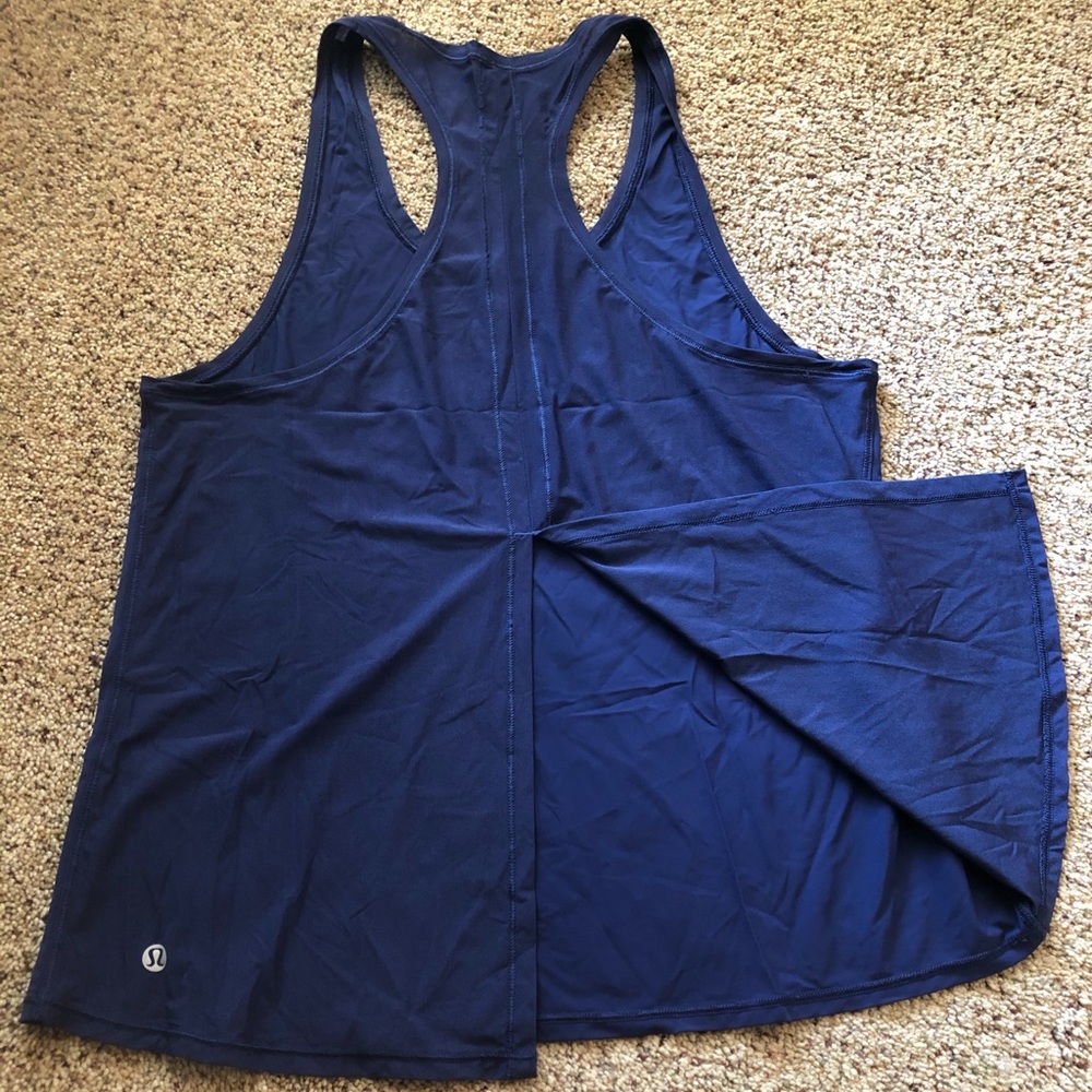 Tie back tank top